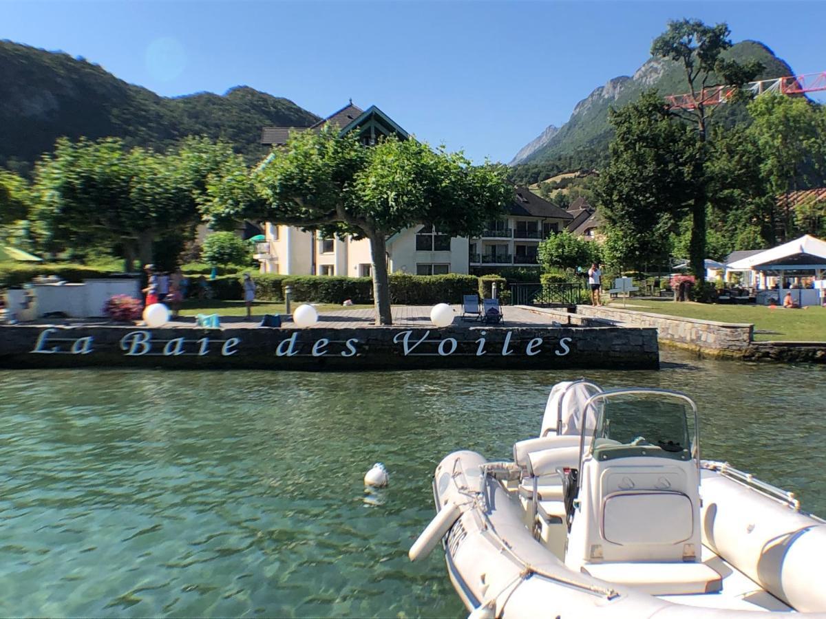 Studio Les Pieds Dans L'Eau Au Bord Du Lac D'Annecy ดูแอ็งต์ ภายนอก รูปภาพ