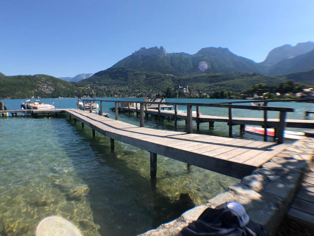 Studio Les Pieds Dans L'Eau Au Bord Du Lac D'Annecy ดูแอ็งต์ ภายนอก รูปภาพ