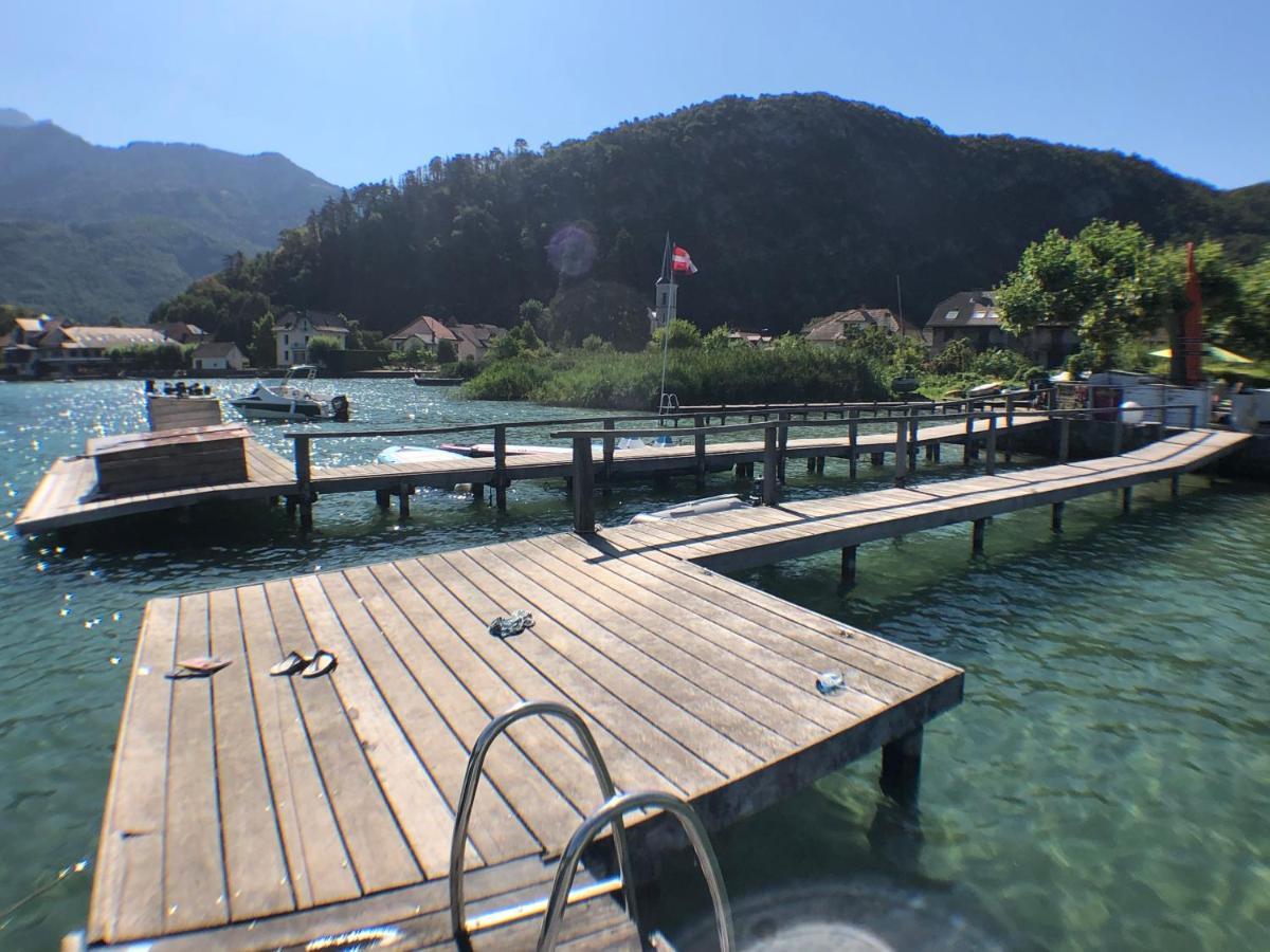 Studio Les Pieds Dans L'Eau Au Bord Du Lac D'Annecy ดูแอ็งต์ ภายนอก รูปภาพ