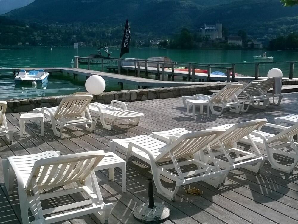 Studio Les Pieds Dans L'Eau Au Bord Du Lac D'Annecy ดูแอ็งต์ ภายนอก รูปภาพ