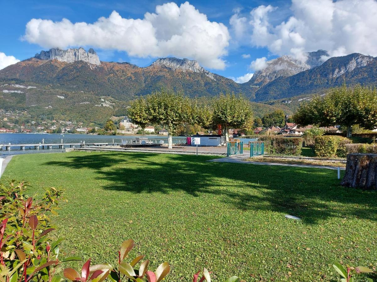 Studio Les Pieds Dans L'Eau Au Bord Du Lac D'Annecy ดูแอ็งต์ ภายนอก รูปภาพ