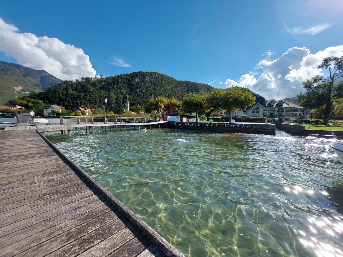Studio Les Pieds Dans L'Eau Au Bord Du Lac D'Annecy ดูแอ็งต์ ภายนอก รูปภาพ