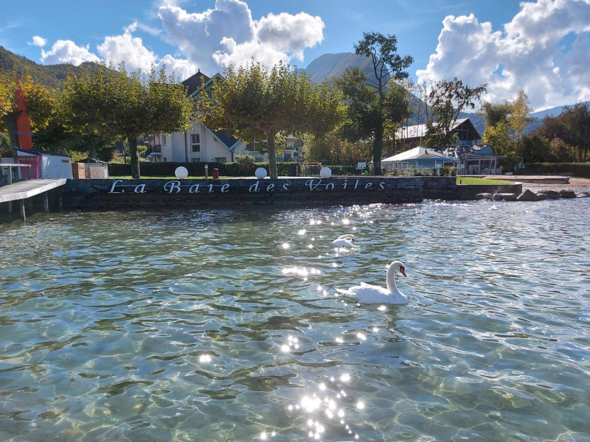 Studio Les Pieds Dans L'Eau Au Bord Du Lac D'Annecy ดูแอ็งต์ ภายนอก รูปภาพ