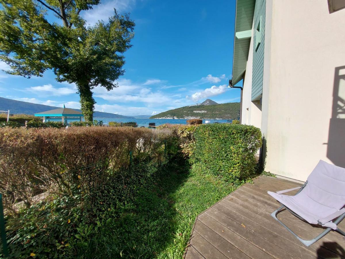 Studio Les Pieds Dans L'Eau Au Bord Du Lac D'Annecy ดูแอ็งต์ ภายนอก รูปภาพ