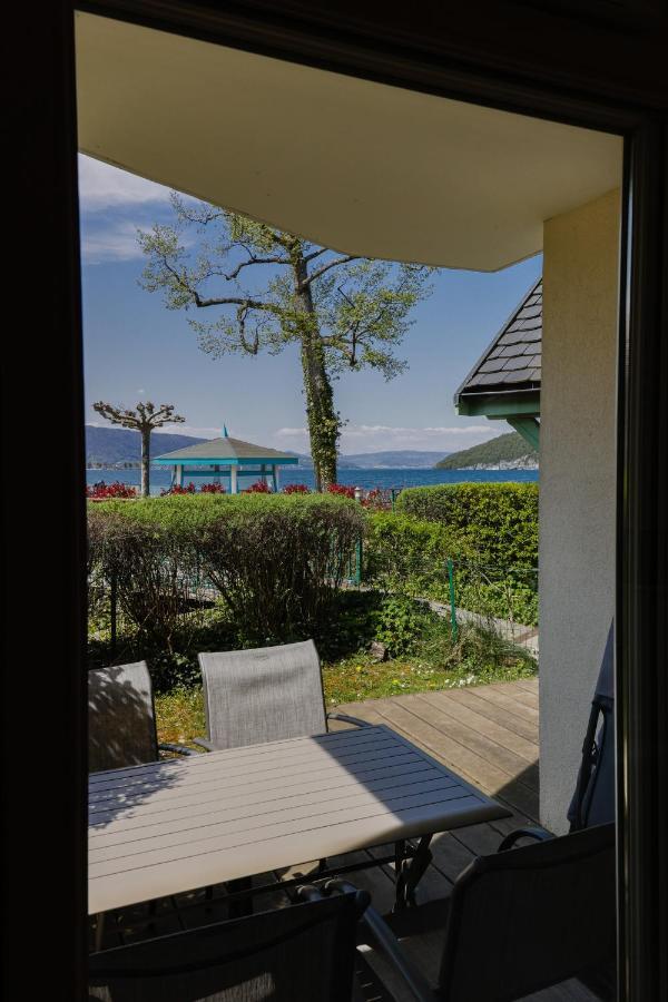 Studio Les Pieds Dans L'Eau Au Bord Du Lac D'Annecy ดูแอ็งต์ ภายนอก รูปภาพ