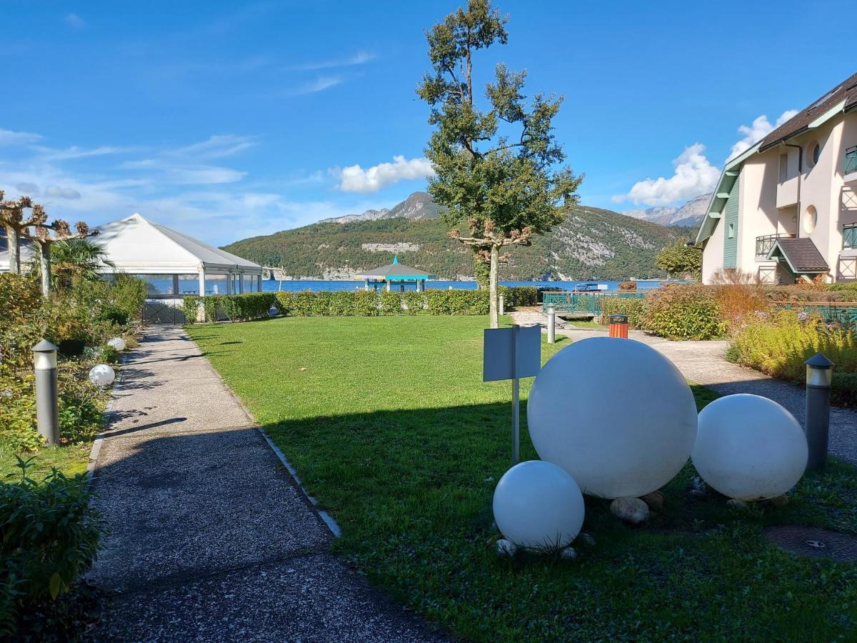 Studio Les Pieds Dans L'Eau Au Bord Du Lac D'Annecy ดูแอ็งต์ ภายนอก รูปภาพ