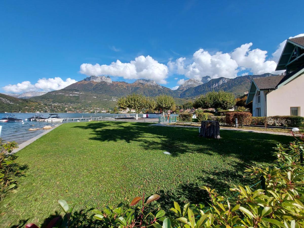 Studio Les Pieds Dans L'Eau Au Bord Du Lac D'Annecy ดูแอ็งต์ ภายนอก รูปภาพ