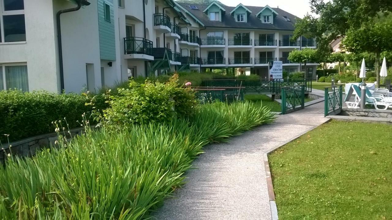 Studio Les Pieds Dans L'Eau Au Bord Du Lac D'Annecy ดูแอ็งต์ ภายนอก รูปภาพ