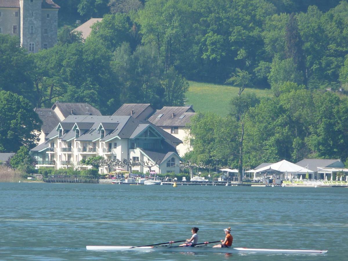 Studio Les Pieds Dans L'Eau Au Bord Du Lac D'Annecy ดูแอ็งต์ ภายนอก รูปภาพ