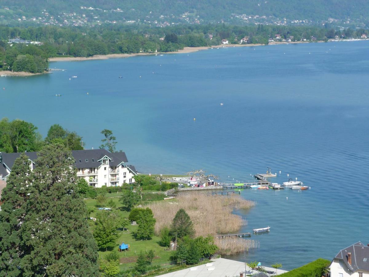 Studio Les Pieds Dans L'Eau Au Bord Du Lac D'Annecy ดูแอ็งต์ ภายนอก รูปภาพ